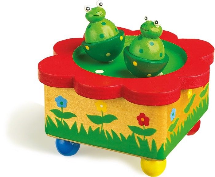 Spieluhr "Froschteich"