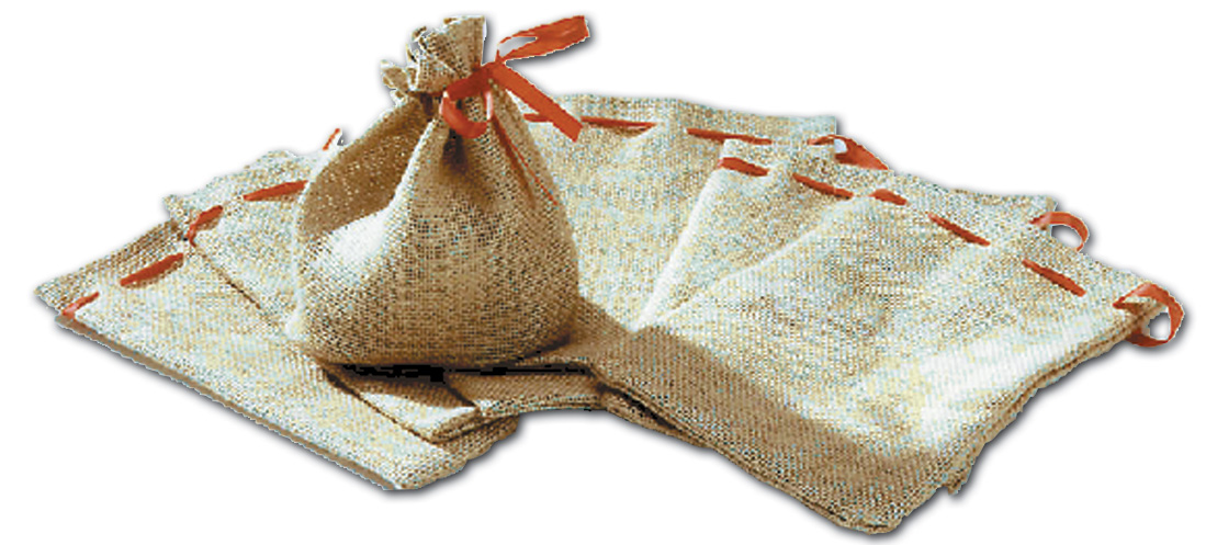 Jutesäckchen natur 25er Pack
