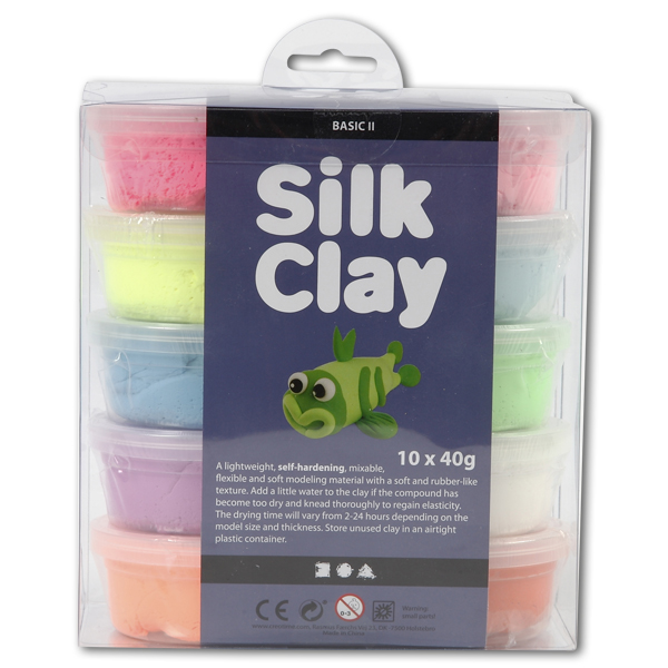 Modelliermasse "Silk Clay" Plus Sortiment