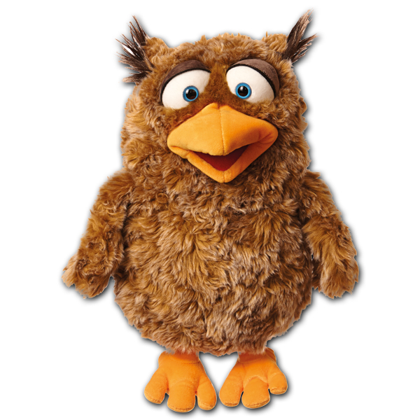 Handspieltier Eule "Eulalie"