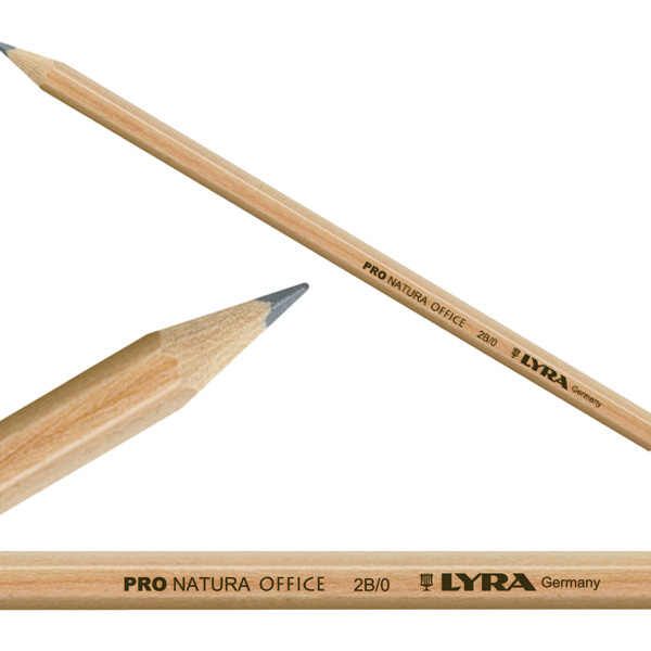 Office Bleistift 12er Set natur