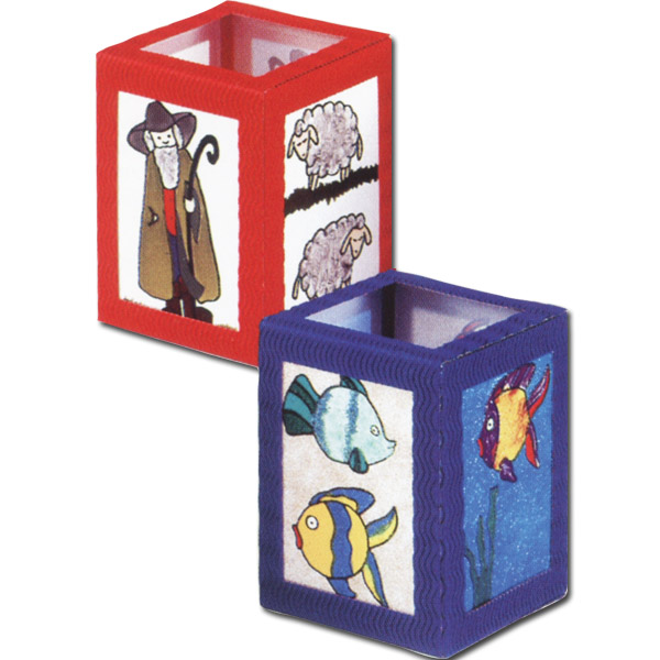 3-D Laternen Eckig