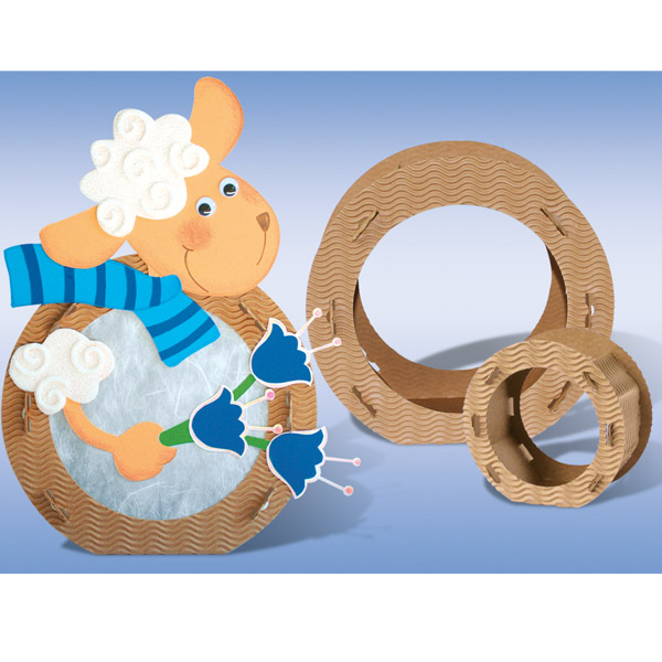 3-D Laternen Rund Set klein