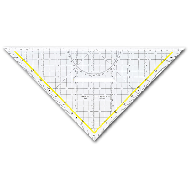 Geodreieck, TZ-Dreieck 32,5 cm