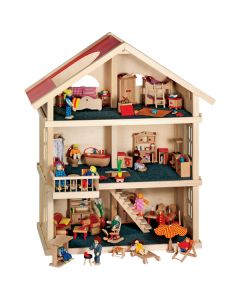 Puppenhaus Komplett-Set