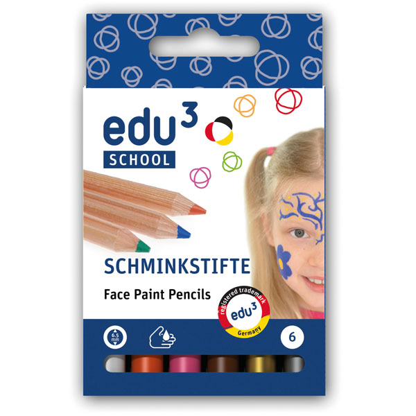 Schminkstifte 6er Set "Plus"