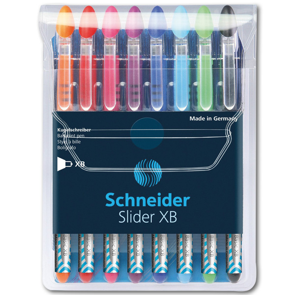 Kugelschreiber Slider Basic XB 8er Sortiment