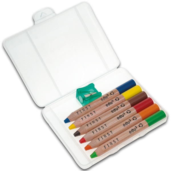 Buntstifte "Edu First" 6er Sortiment