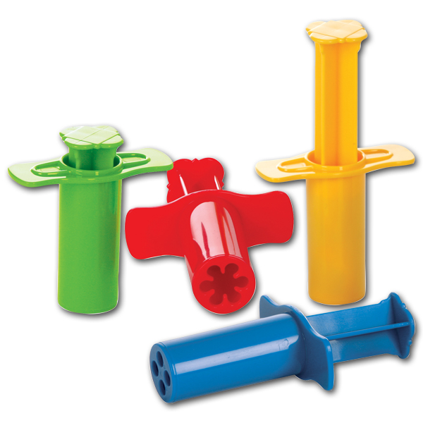 Knetspritzer 4er Set
